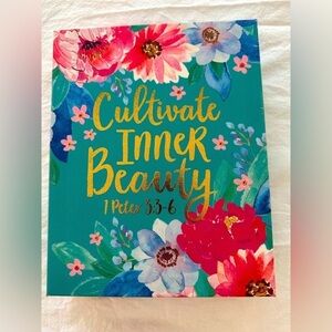 🎉Cultivate Inner Beauty Sign Biblical Inspirational